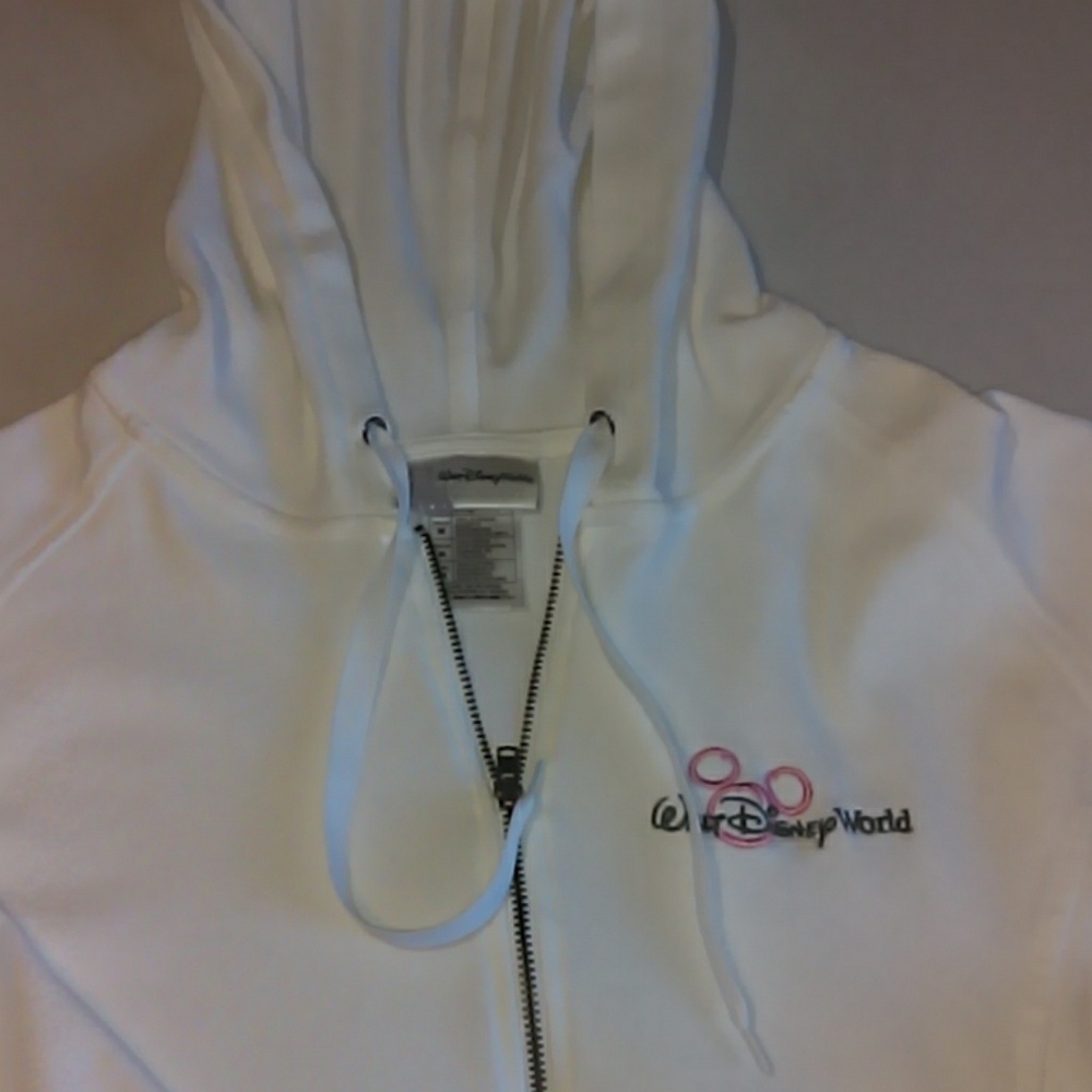 Disney World zip up sweater